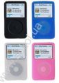 Apple  Silicon case for iPod video 30G, 60G Xcess (White, Pink, Black) *